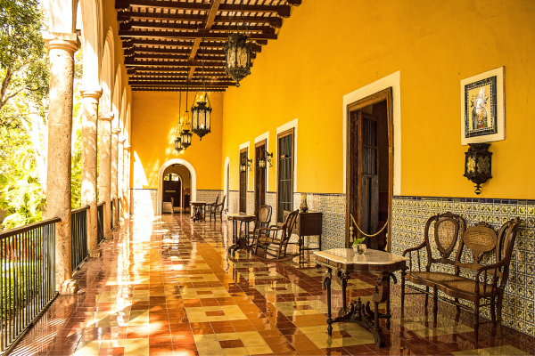 What is a Hacienda Style House?