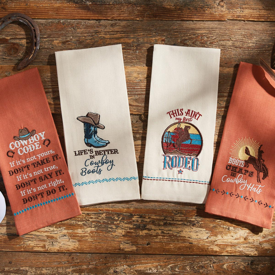 Western Kitchen Towels, Aprons, & Potholders
