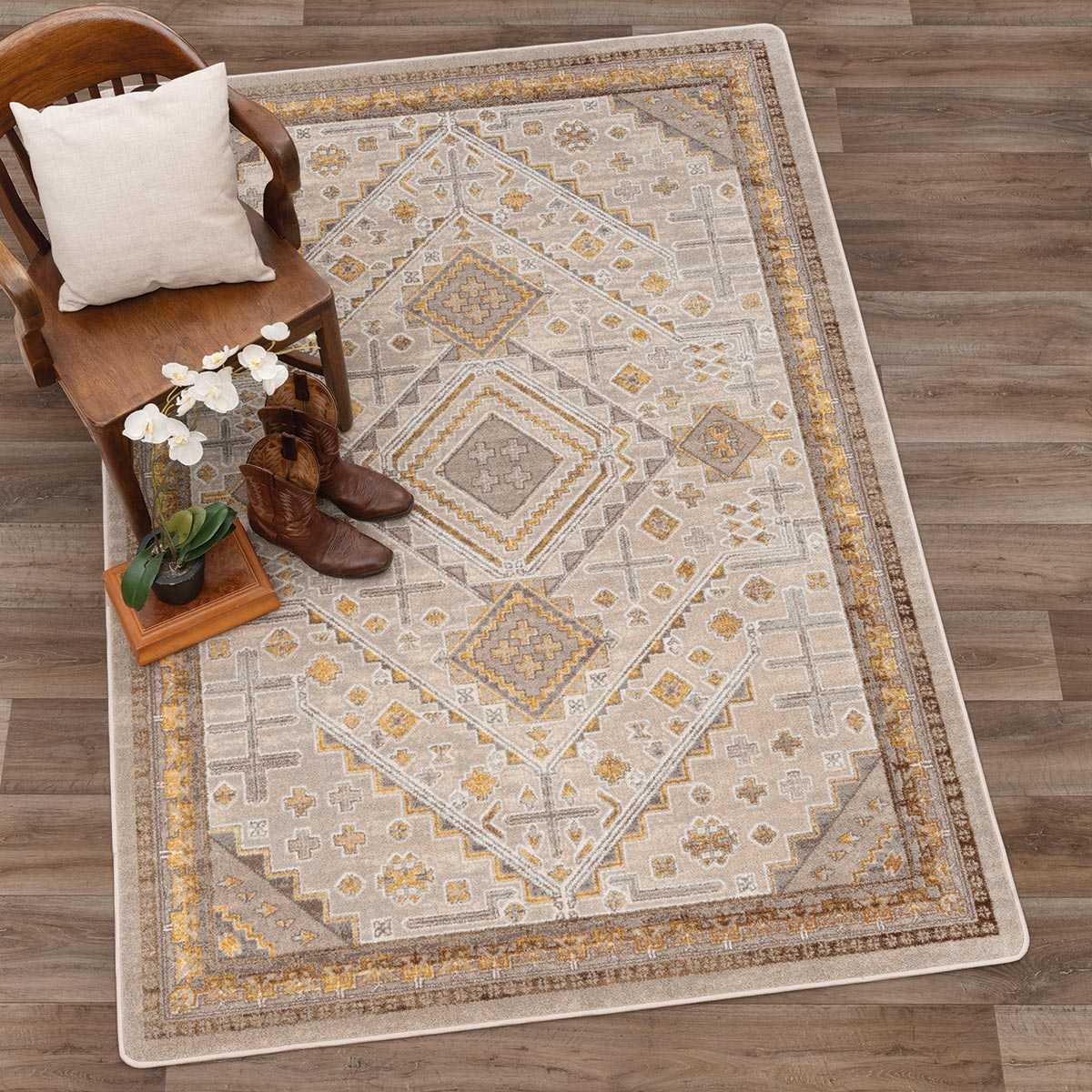 Golden Horizon Rug Collection