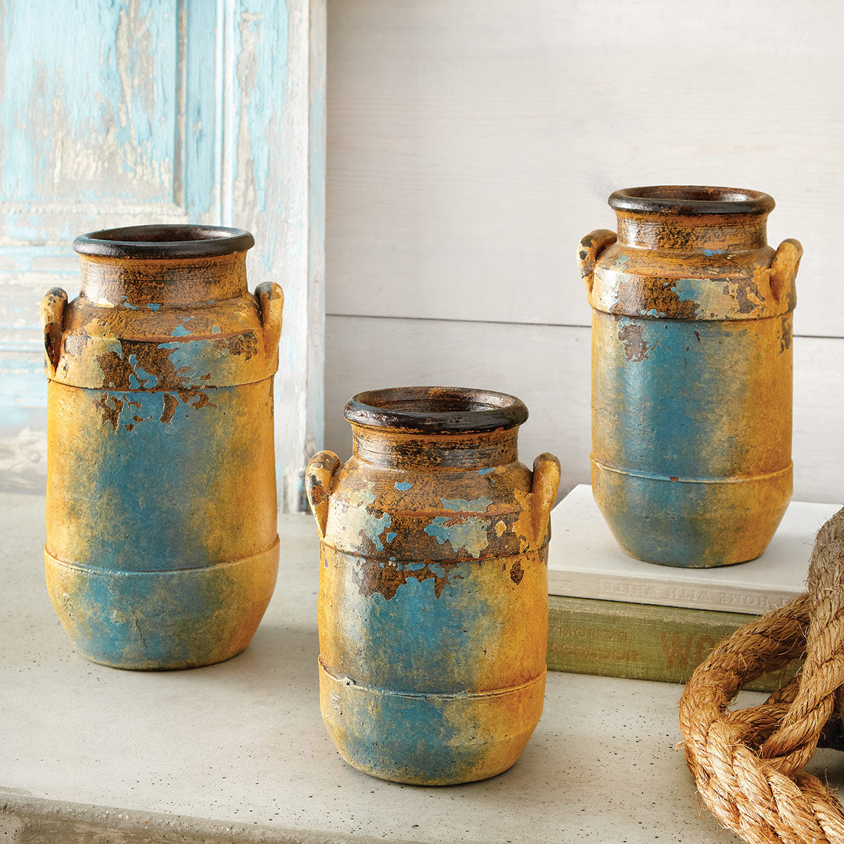 Desert Sky Clay Pottery Vases