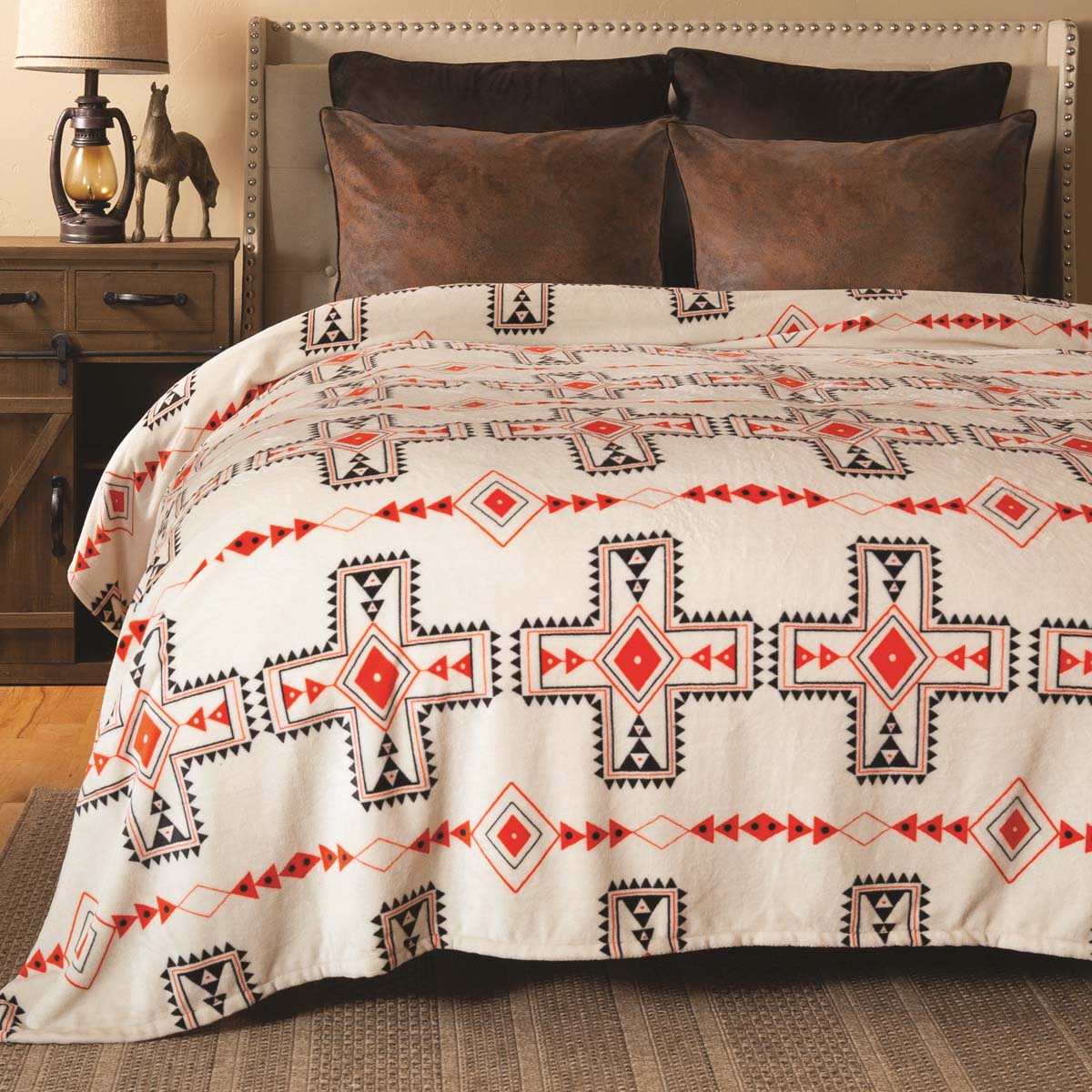 Western Sunshine Plush Bedding Collection