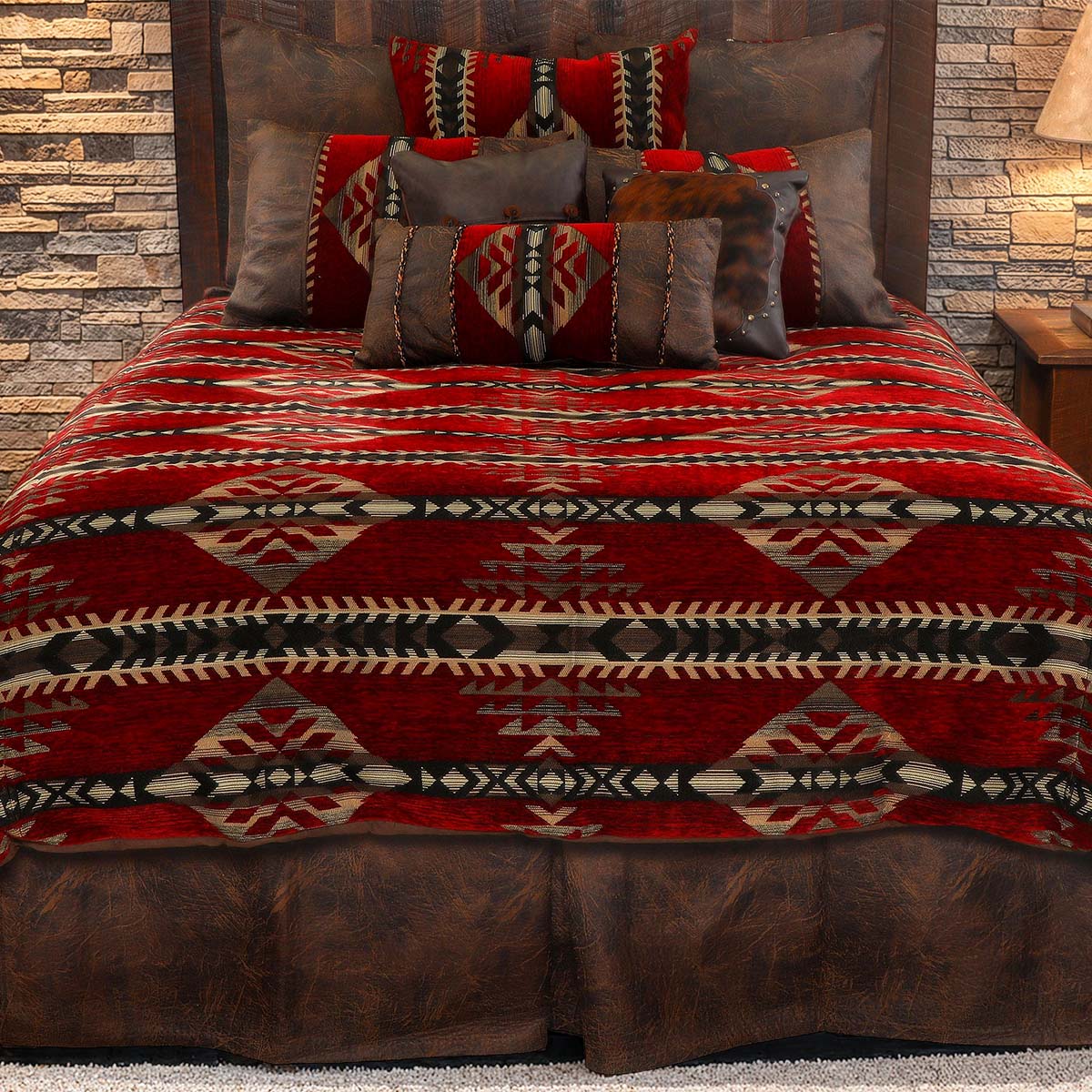 Gallop Claret Duvet Sets