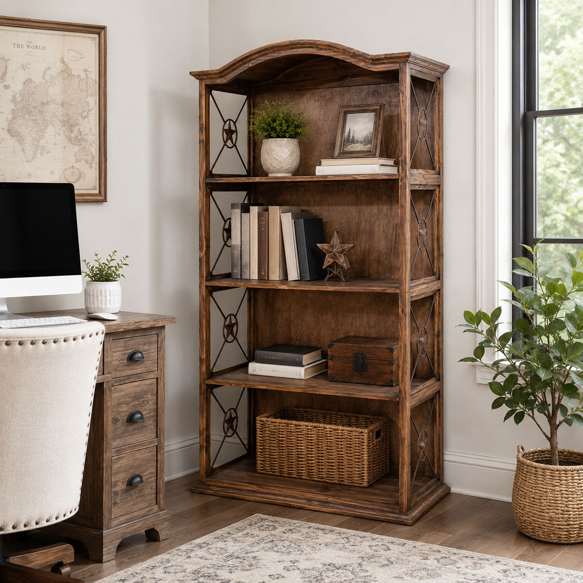 Patriot Brown Bookcases
