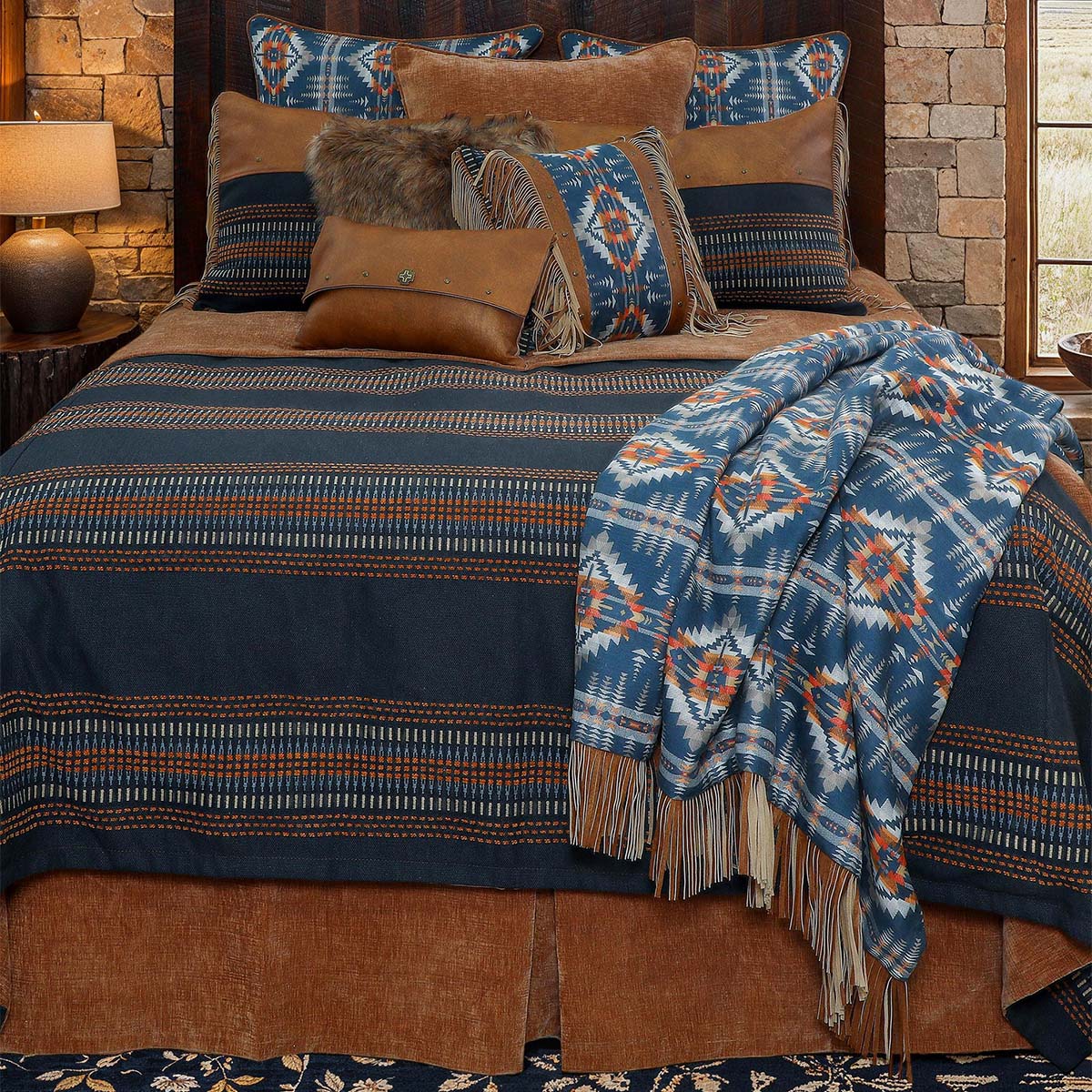 Moreno Midnight Coverlet Sets