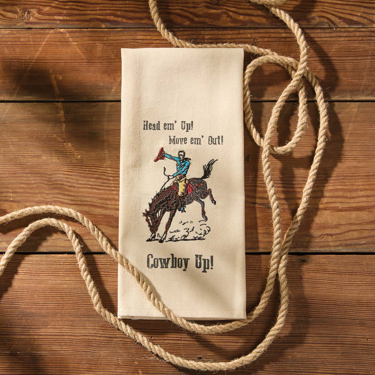 Cowboy Cookin' Kitchen Linens