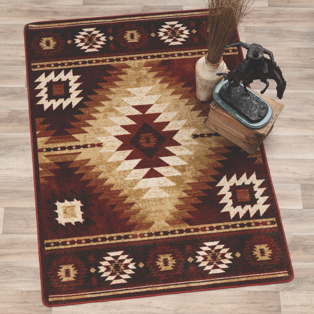Desert Halo Sunburst Rug Collection