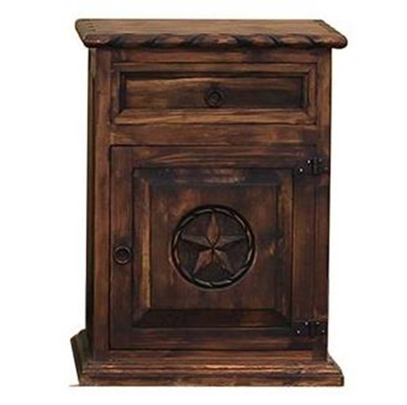 Starlight Rope Brown Nightstands