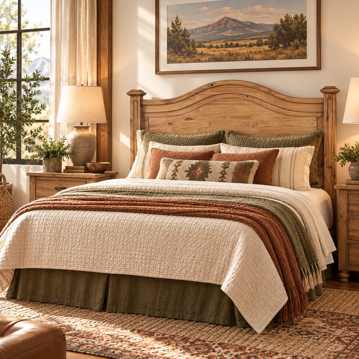 Frankie Honey Bedroom Furniture