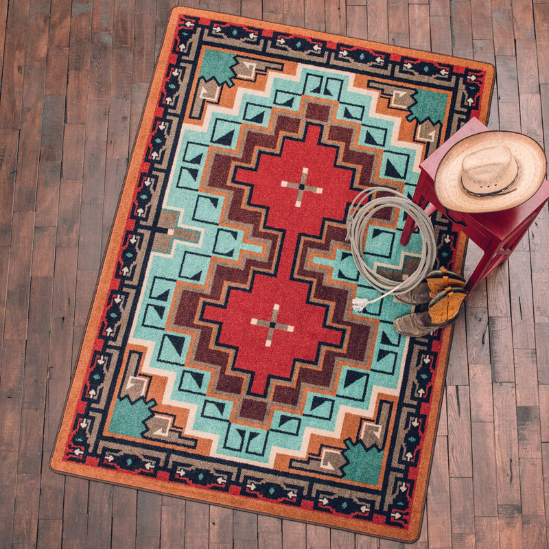 Reservations Turquoise Rug Collection