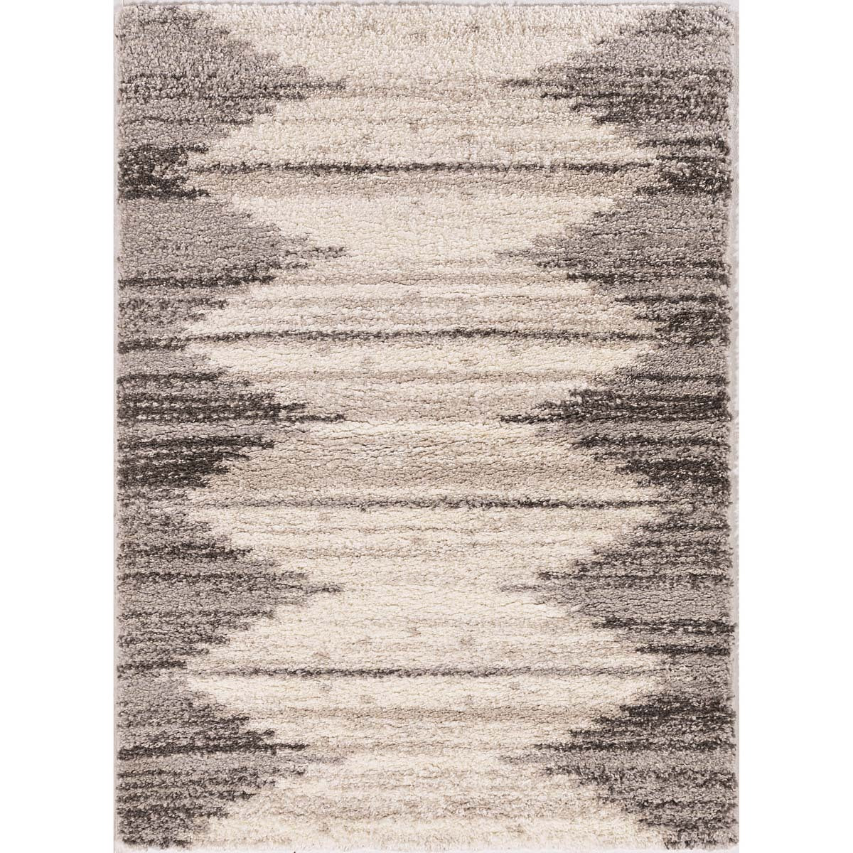 Gray Mirrored Rug Collection