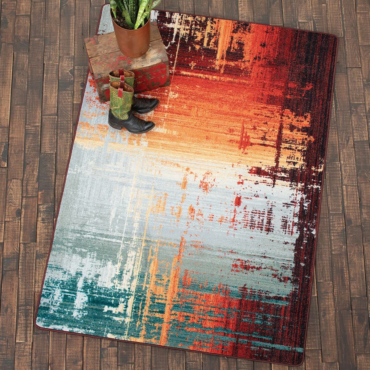 Santa Fe Rain Rug Collection