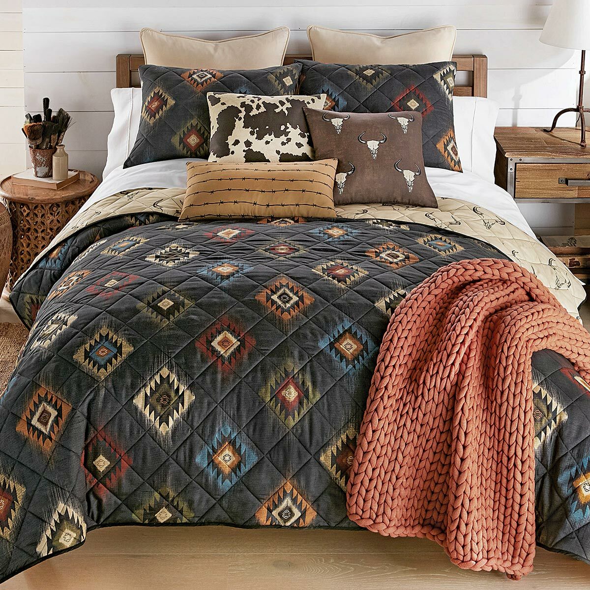 Desert Diamond Quilt Bedding Collection