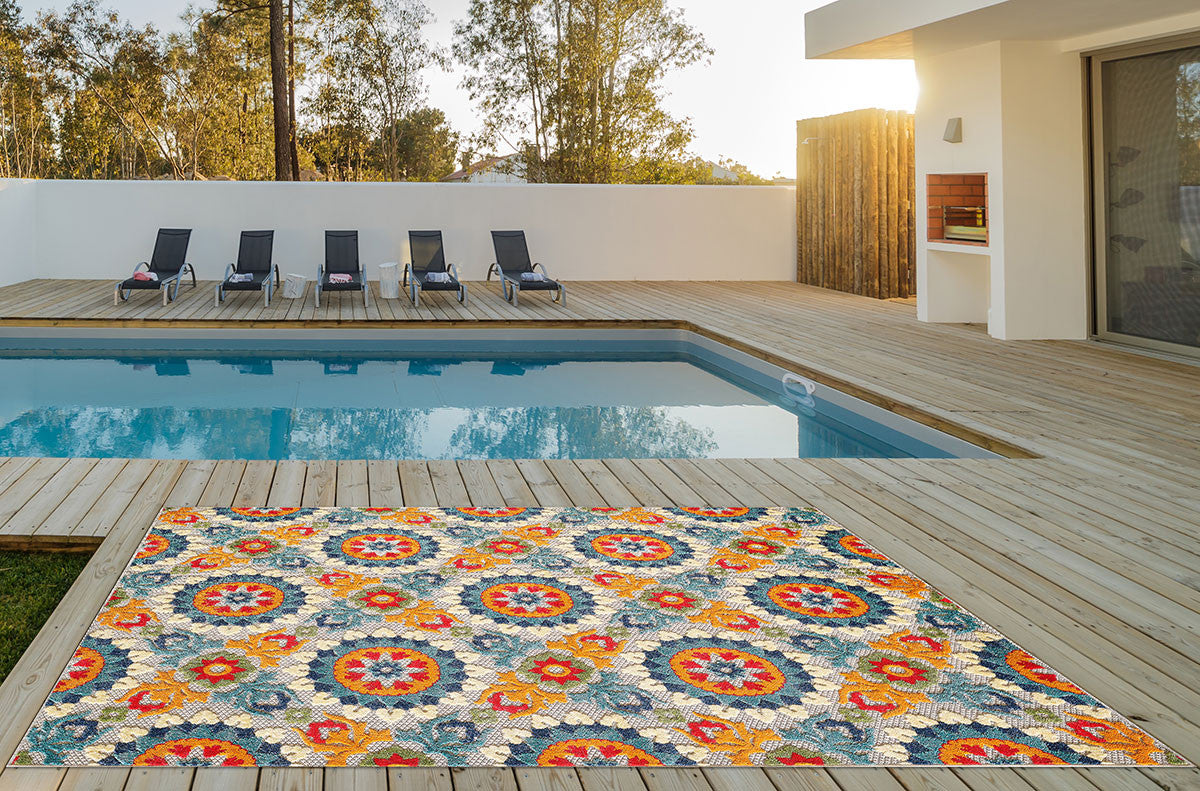 Talavera Heaven Indoor/Outdoor Rug Collection
