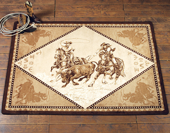 Team Roper Rug Collection