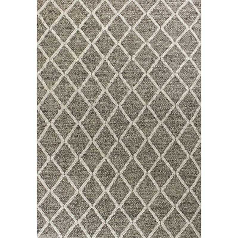 Dark Gray Geo Trail Rug Collection