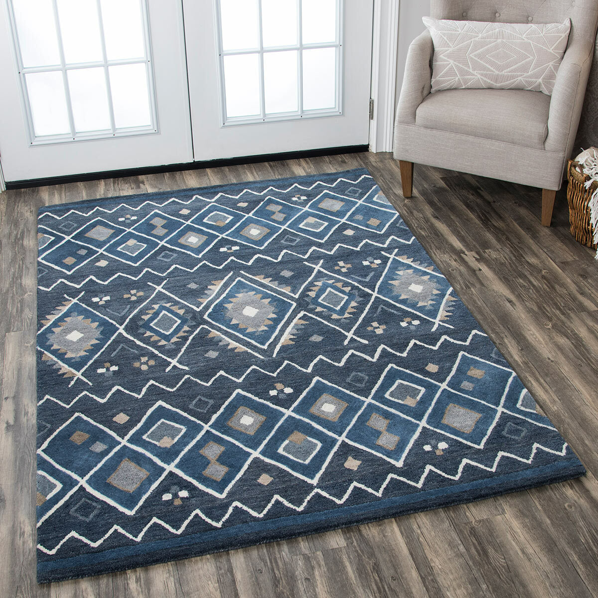 Indigo Tubac Rug Collection