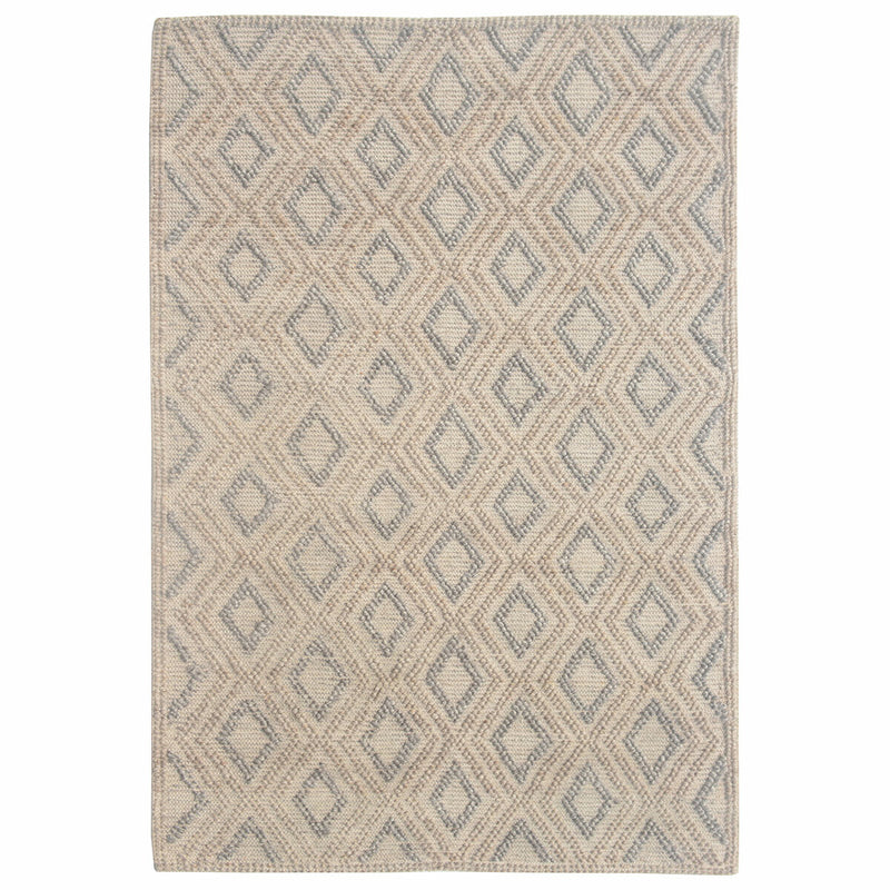 Gray Sand Diamonds Rug Collection