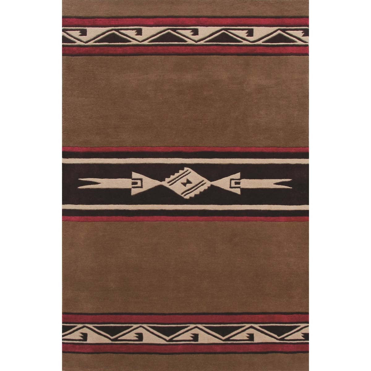 Pueblo Brown Rug Collection
