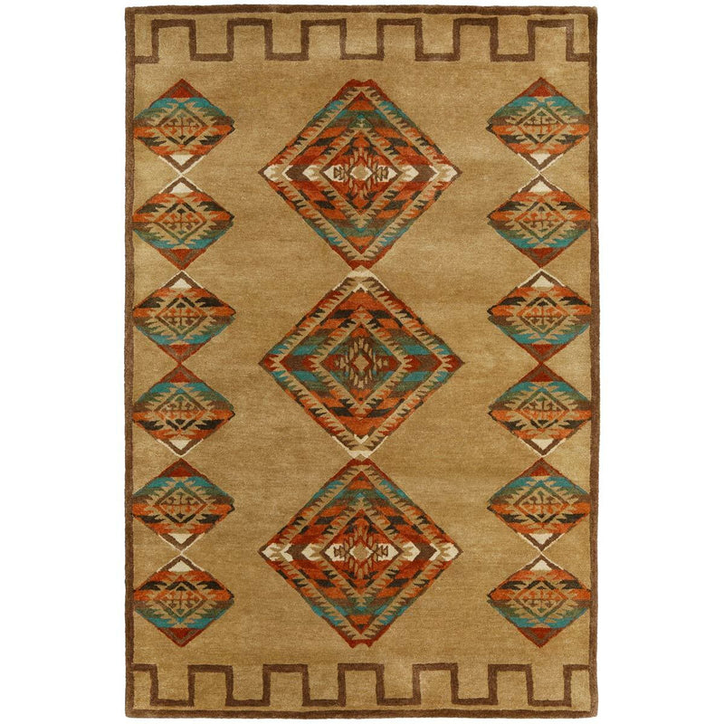 Desert Diamond Gold Rug Collection