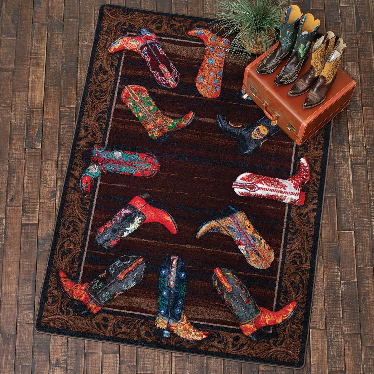 Fiesta Boots Rug Collection