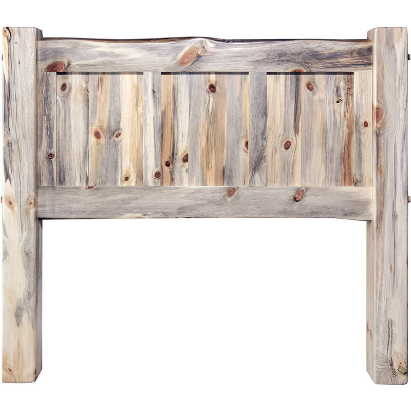 Lima Live Edge Headboard with Clear Lacquer