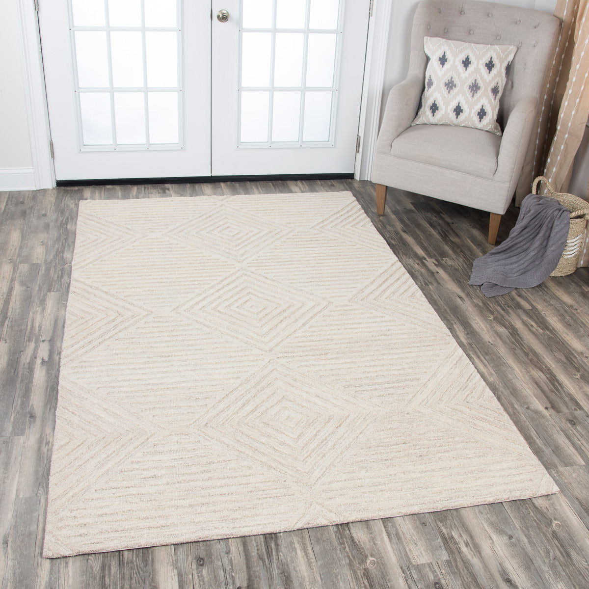 Wesley Way Ivory Rug Collection