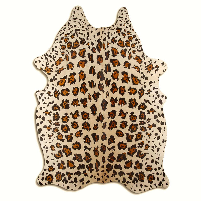 Printed Cat Cowhide Rugs