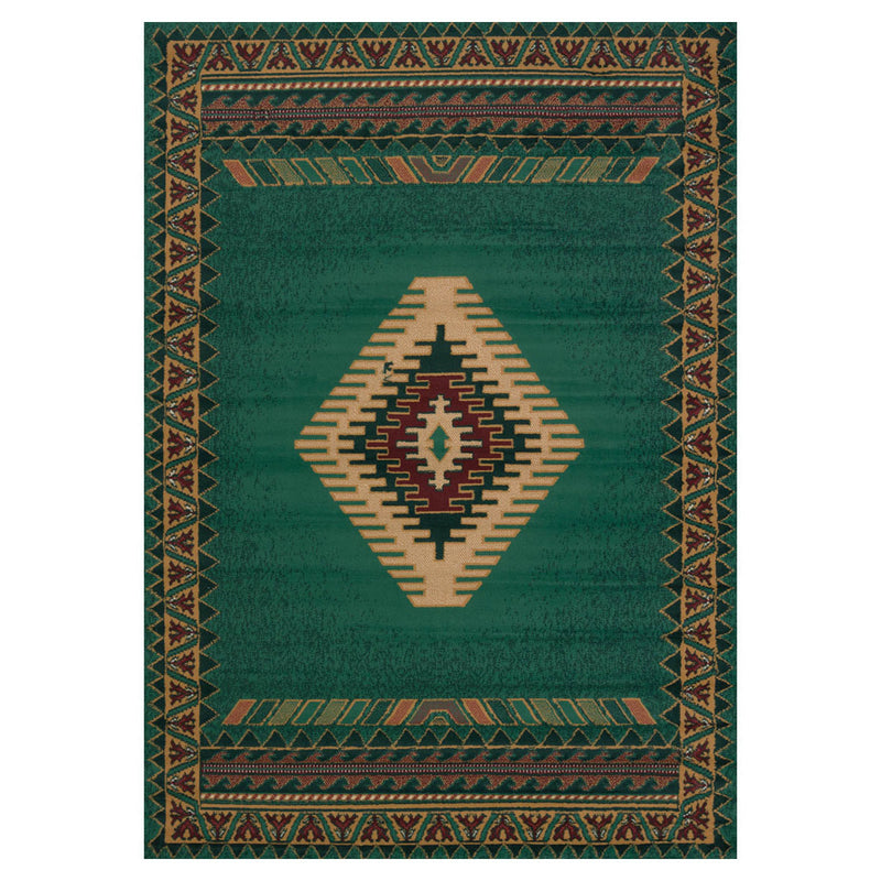 Tucson Green Rug Collection