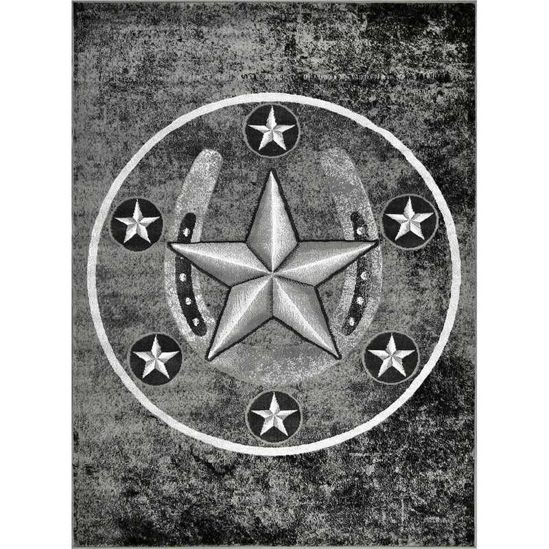 Lonestar Ranch Gray Rug Collection