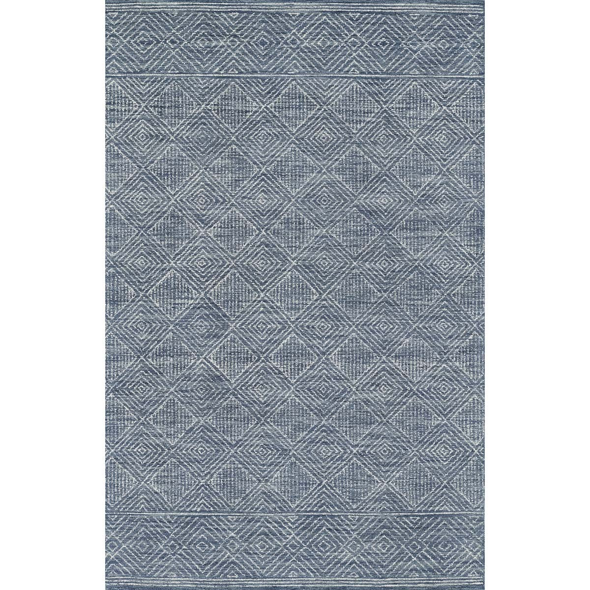 Prairie Palette Geometric Denim Rug Collection