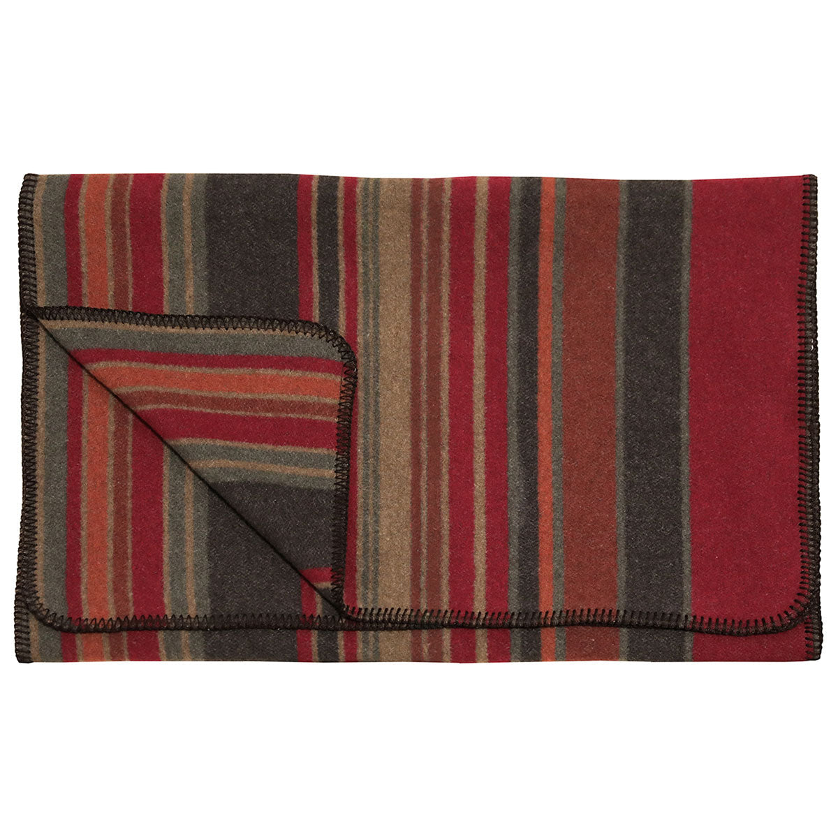 Hudson Garnet Bed Scarves