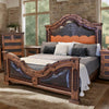 Kensington Tooled Leather Bedroom Furniture Collec