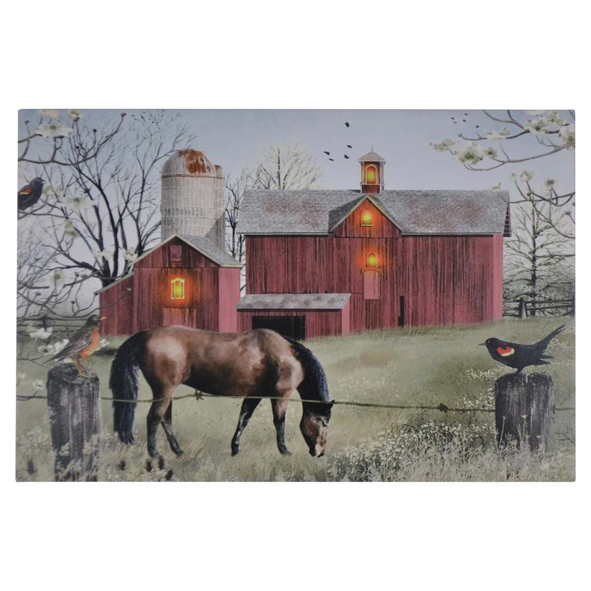 Barnyard Light Up Wall Art