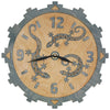 Triple Lizard Wall Clock
