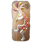Dancing Kokopelli Rectangular Cutout Wall Art