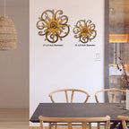 Canyon Sun Wall Clock