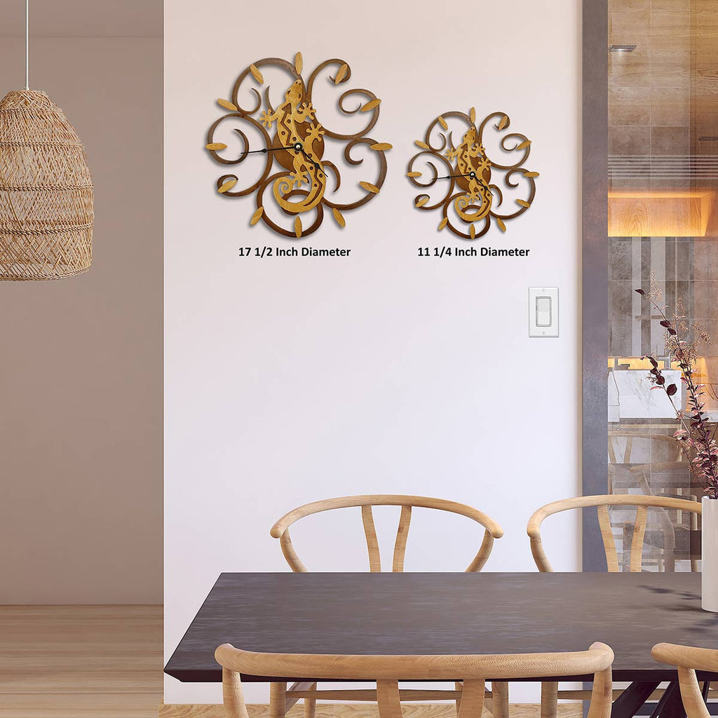 Taos Lizard Wall Clock