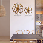 Dancing Kokopelli Wall Clock
