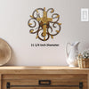 Designer Cross Wall Clock