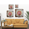 Desert Sunburst Square Cutout Wall Art