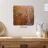 Lone Saguaro Wall Clock