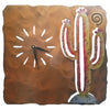 Lone Saguaro Wall Clock
