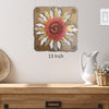 Mojave Sunburst Wall Clock