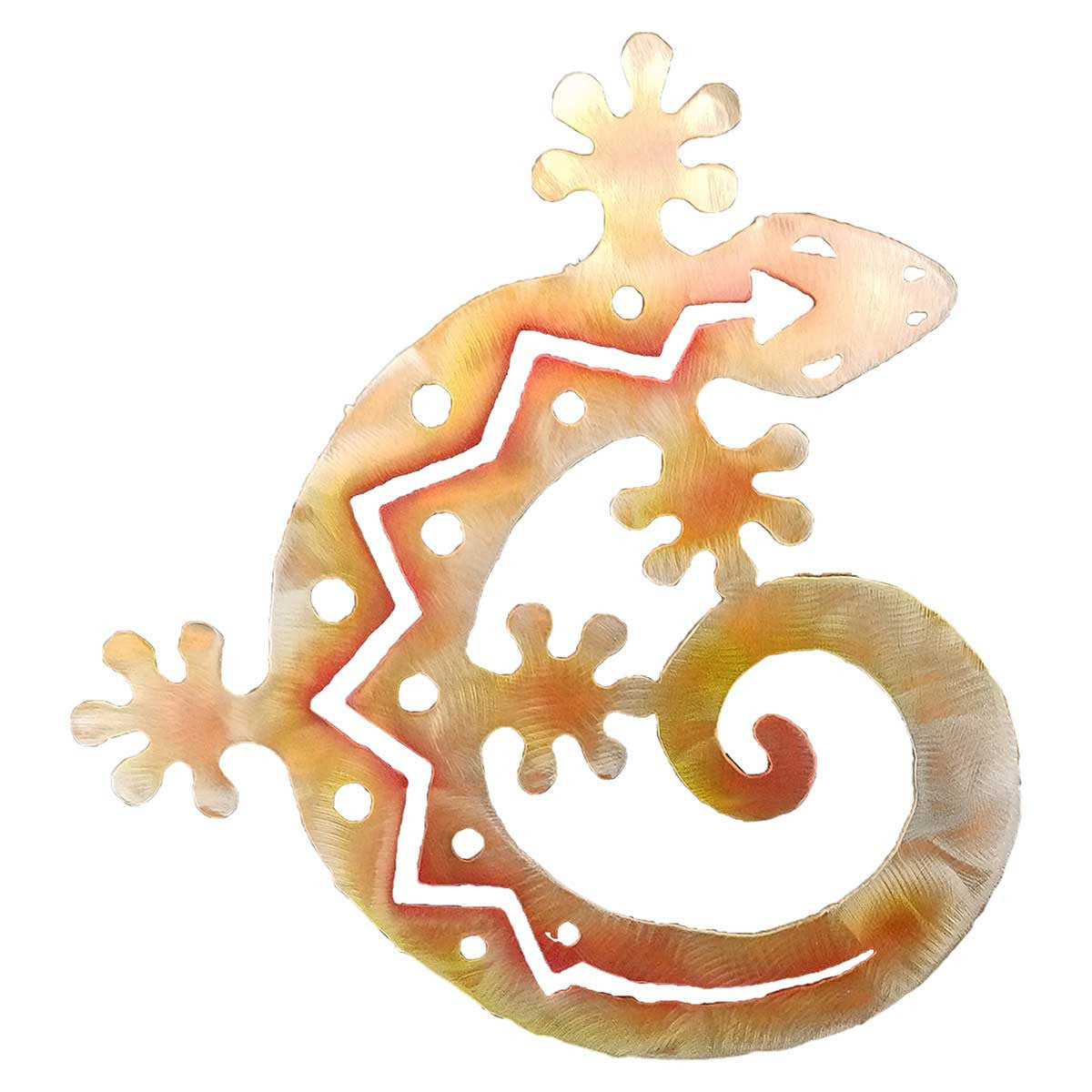 Sun Lizard Cutout Wall Art