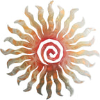 Desert Sunburst Cutout Wall Art