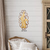 Designer Coyote Cutout Swirl Wall Art