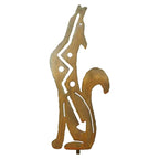 Designer Coyote Garden Statue