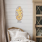 Canyon Lizard Cutout Swirl Wall Art