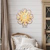 Canyon Sunburst Cutout Swirl Wall Art