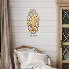 Rain Dance Cutout Swirl Wall Art